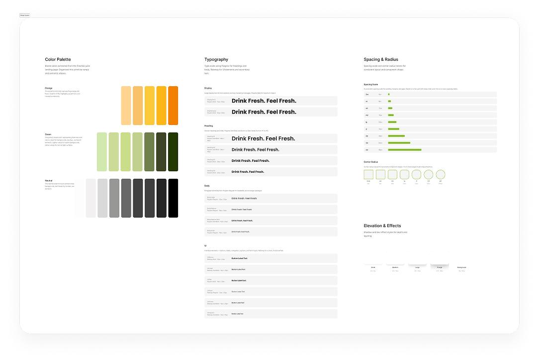 Freshko Design System